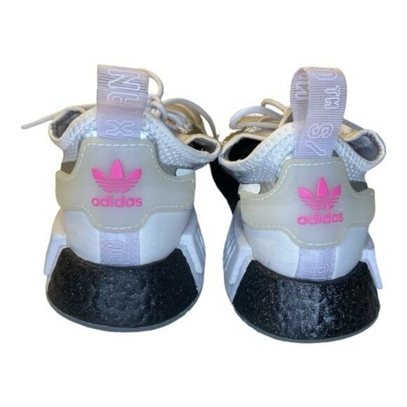 Adidas Womens Originals X NASA NMD R1 Spectoo Casual Lace Up Shoes Size 6 - Picture 4 of 6